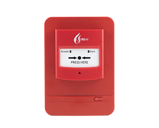 Nút Nhấn Báo Cháy Không Dây FireAI FWB01